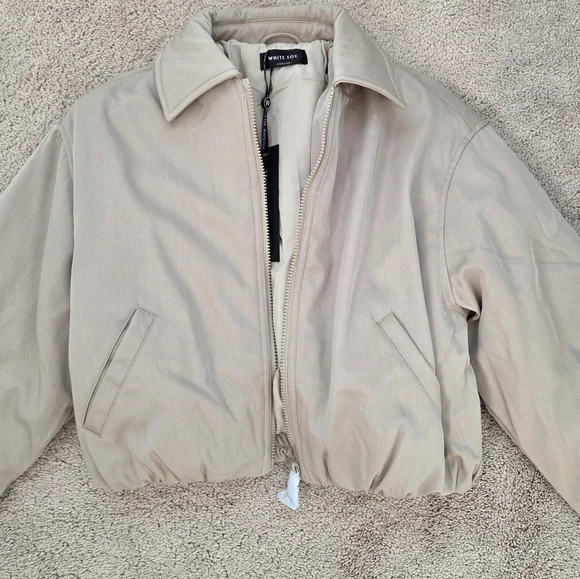 New With Tags White Fox Boutique Back To Friends Bomber Jacket Size Xxs